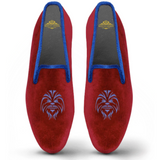 Velvet Loafer/Slipper Shoe Big Foot