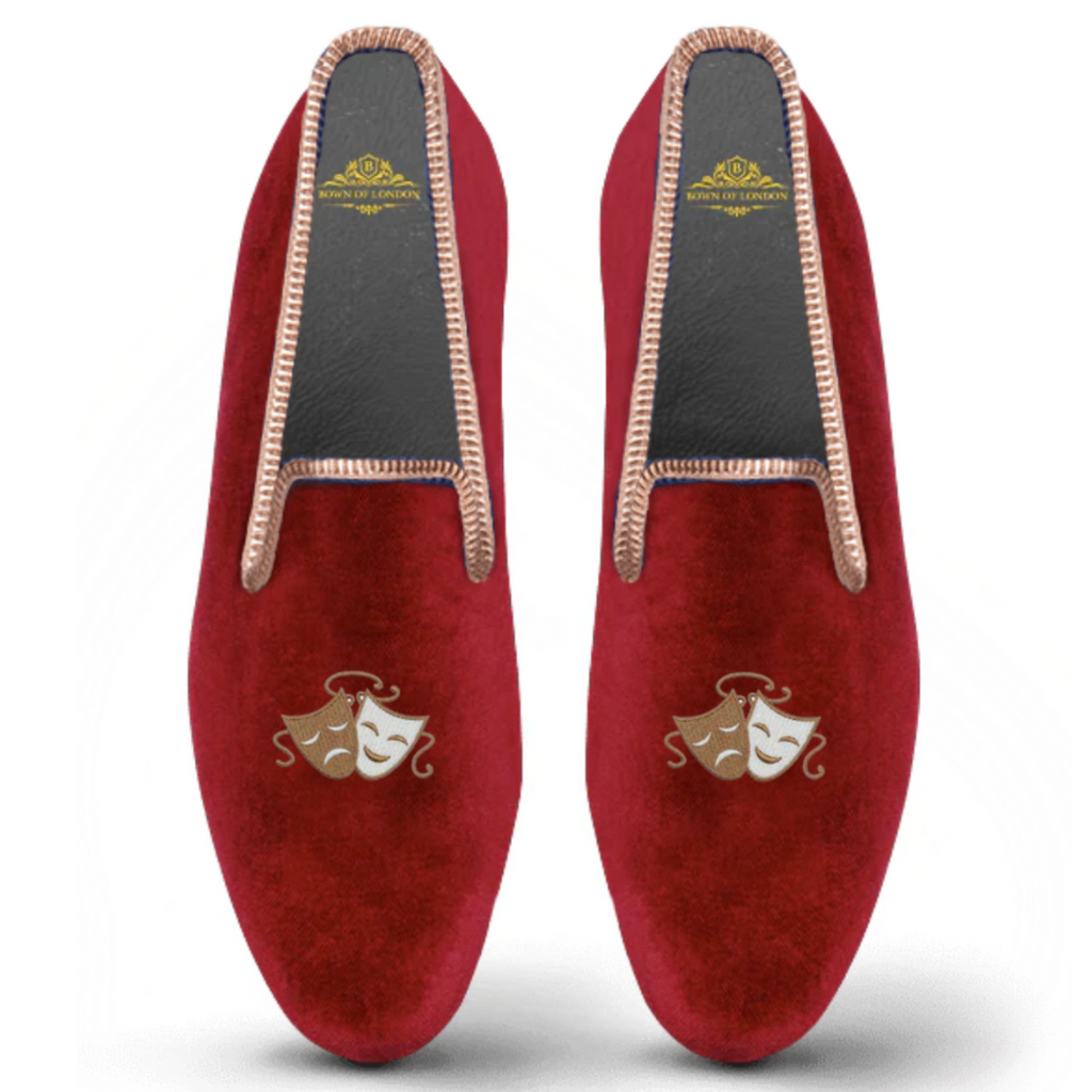 Velvet Loafer/Slipper Shoe Theatre