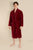 Men's Dressing Gown - Earl Claret